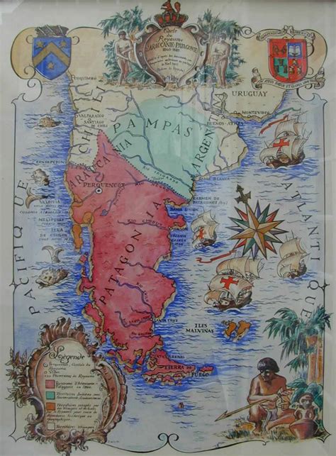 Kingdom Of Araucania Map Enlace Mapuche Internacional