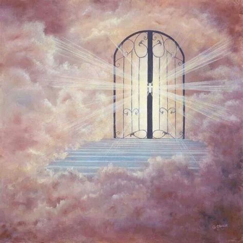 Pin By Linda D Boss On Gate Heaven Painting Heaven Art Heavens Gate Art