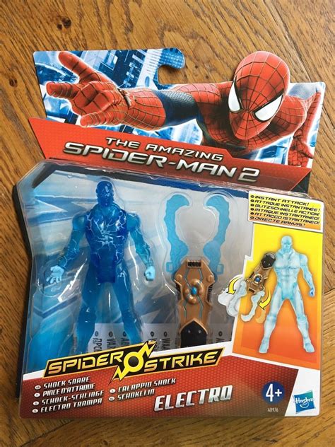 Amazing Spider Man Spider Strike Inch Figure Shock Snare