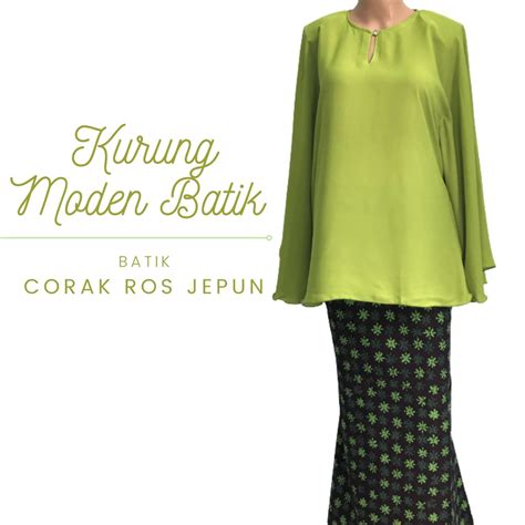 Baju Kurung Moden 2022 Muslimah Kurung Batik Cotton Kain Batik Cotton Batik Viral Asli