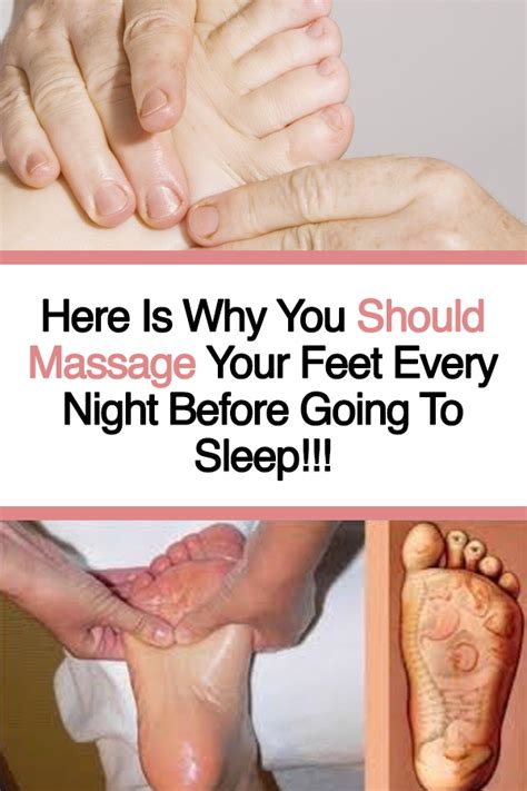 Here Is Why You Should Massage Your Feet Every Night Before Going To Sleep Health And