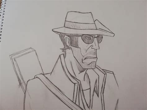 I Tried To Draw The Sniper How Is It Tf2