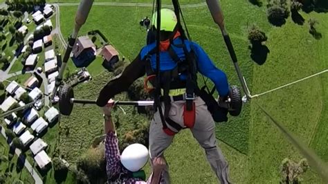 Man Dangles Off Hang Glider For Over 2 Minutes After Pilot Fails To Secure His Harness Mashable