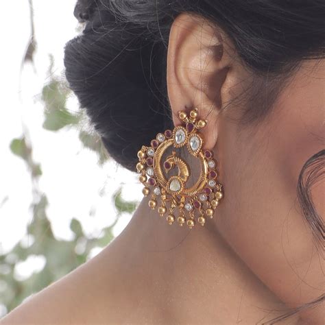Cute Earring From Tarinika South India Jewels