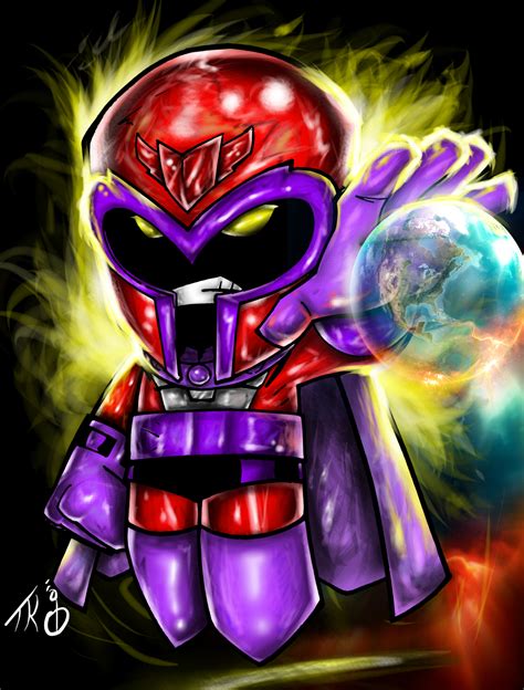 Magneto Chibi Fan Art By Thekidofdrawing On Deviantart