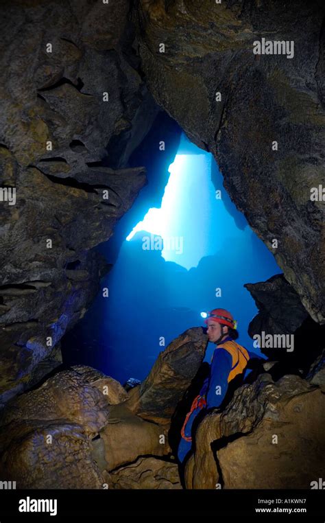 Waitomo Caves New Zealand 100 Metre Abseil Rappel Into Lost World