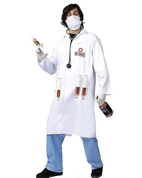 Adult Dr Shots Doctor Costume