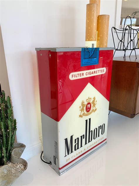massive vintage marlboro light up cigarette pack at 1stdibs marlboro light shorts marlboro