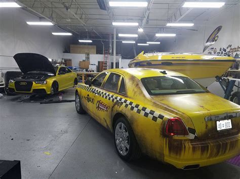 Rolls Royce Crazy Taxi Rust Wrap Wrapfolio