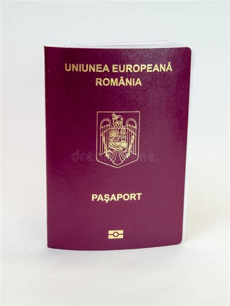 Rumu Ski Paszport Obraz Stock Obraz Z O Onej Z Paszport