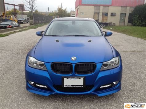 Evan's 2019 bmw m3 cs in frozen blue wash and matte shine package exterior: Matte metallic blue BMW 3 series | Vehicle Customization Shop | Vinyl Car Wrap | Car Wrap in ...