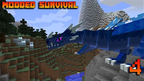 Dragons Minecraft Modded Survival Ep4 Youtube