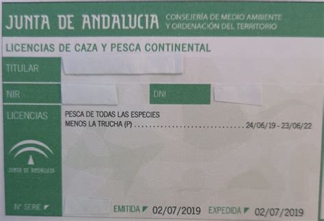 Curso De ObtenciÓn De Licencia De Pesca Continental En AndalucÍa Que
