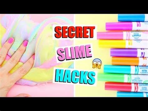 Secret Slime Hacks Tested It Made The Best Slime Omg Slime Diy