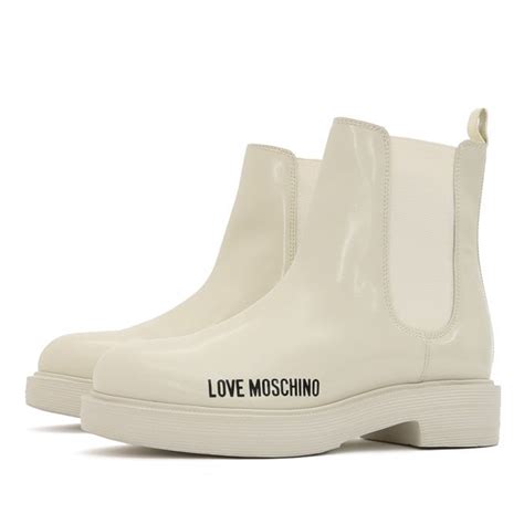 LOVE MOSCHINO Side Panel Nude Boot Womens From PILOT UK