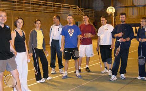 badminton juste pour le loisir le télégramme