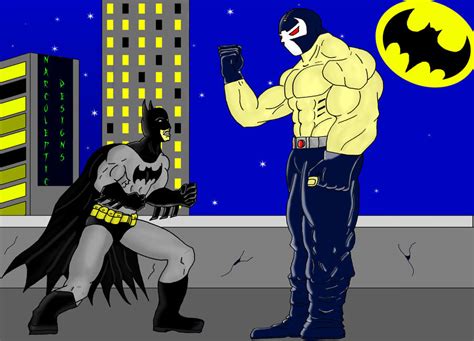 Batman Vs Bane By Sleepbringer On Deviantart