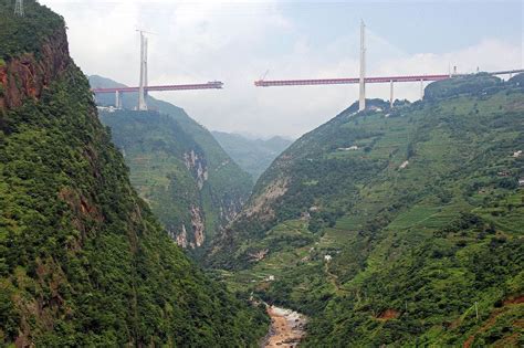 The ‘worlds Highest Bridge Opens In China News Archinect