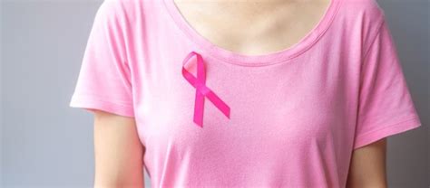 Maand Van Borstkanker Pink Ribbon Ter Ondersteuning Van Mensen Die