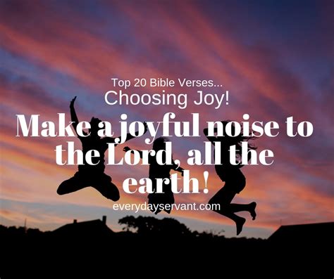 Top 20 Bible Verses Choosing Joy Everyday Servant
