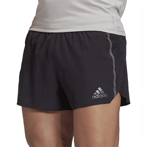 Adidas Saturday Split Mens Running Shorts Black