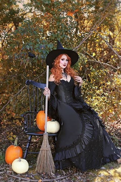 black witchy marie antoinette victorian gothic ballgown etsy witch halloween costume witch