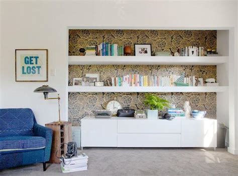 Free Download Gold Behind This Shelving Area Interiors Designed By