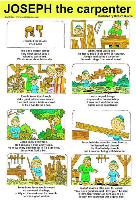Bible Stories For Kids Printable Creation Story For Kids Free