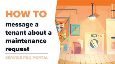 How To Message A Tenant About A Maintenance Request Service Pro Portal