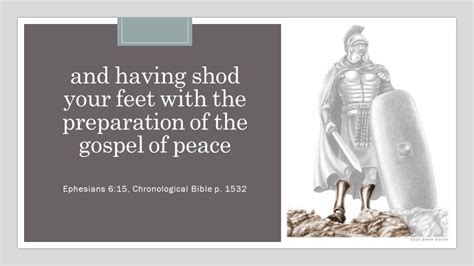 Shoes Of The Gospel Of Peace Chasing The Wind