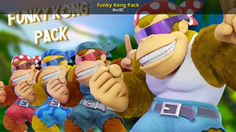 Funky Kong Pack Super Smash Bros Ultimate Mods