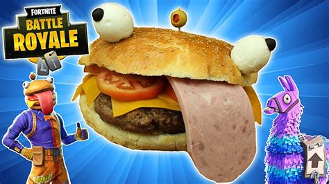 Durr Burger 🍔 De Fortnite Gigante😋 Ft Dacosta´s Bakery Youtube