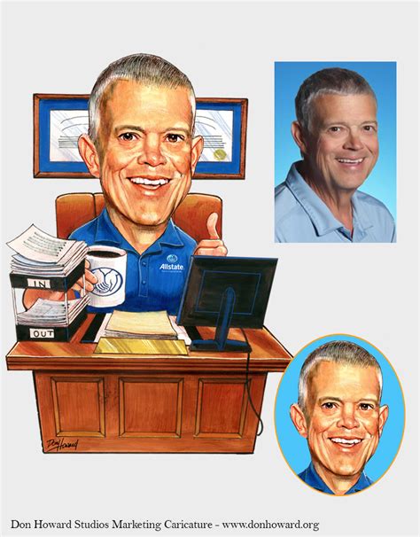 Marketing Caricatures By Don Howard