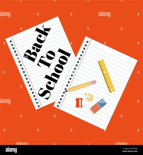 Back To School Vector Illustration Stock Vector Image And Art Alamy
