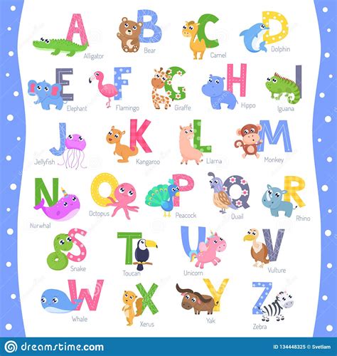 Post together mondays 19.30 bst #animalalphabets tweets by @julianamotzko @debillustration. Cute animal alphabet A-Z stock illustration. Illustration ...