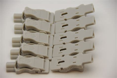 pack of 10 ecg eletrodes adapter clip for both snap and tab electrodes 4mm banana pin to tab or