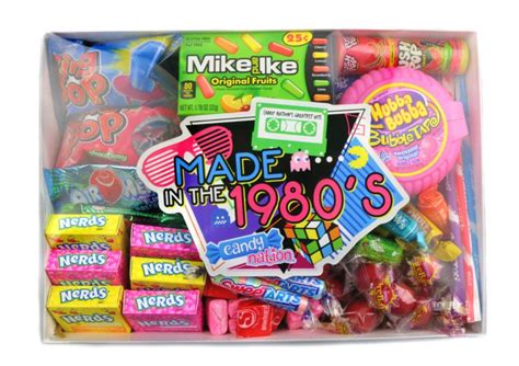 Made In The 1980s Retro Candy Box Candy Store