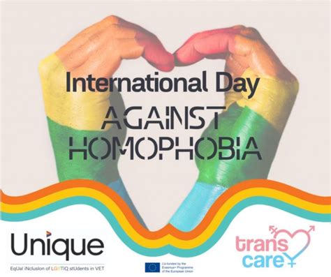 International Day Against Homophobia Transphobia And Biphobia Bk Con