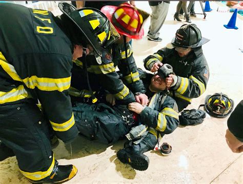 Firefighters Learn Rescue Techniques Herald Community Newspapers