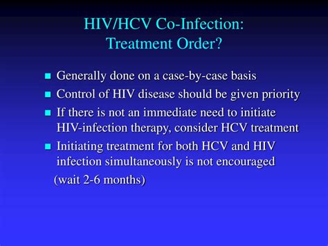 Ppt Hcvhiv Co Infection Understanding Our Challenges And