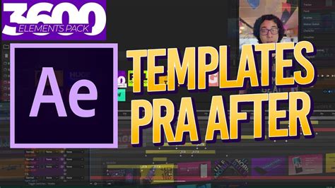 3600 AnimaÇÕes Prontas Para After Effects Create Pack Youtube