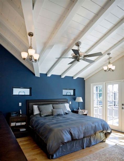 20 Marvelous Navy Blue Bedroom Ideas Slaapkamer Kleuren Blauwe