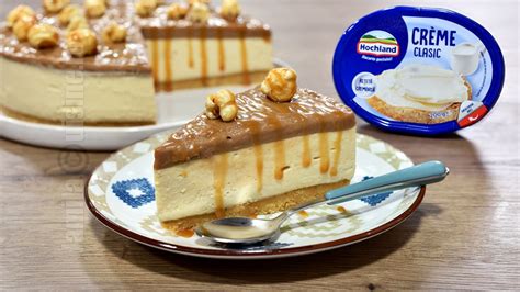 Cheesecake Cu Caramel Sarat Fara Coacere Reteta Video Jamilacuisine