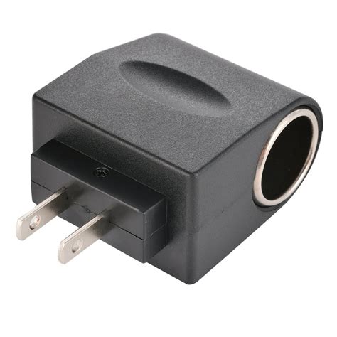 Simyoung 110v Ac To 12v Dc Car Cigarette Lighter Socket Charger Adapter
