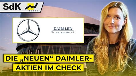 Daimler Aktie nach Spin Off Der große Vergleich mit VW BMW Co