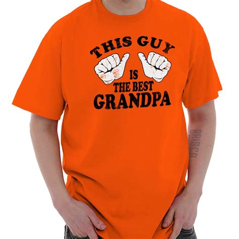This Guy Is The Best Grandpa Grandfather T Shirt Tee 2433 Kitilan