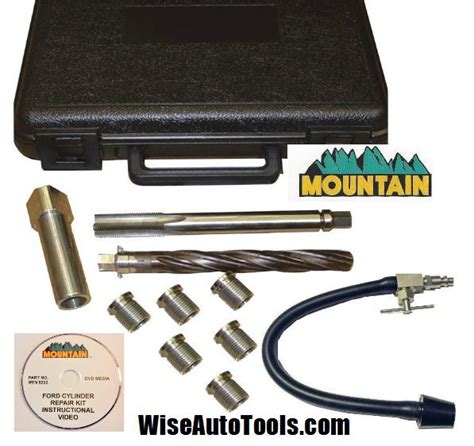 Mountain 9200 Ford 2v 46 54 68 Spark Plug Thread Repair Kit Wise