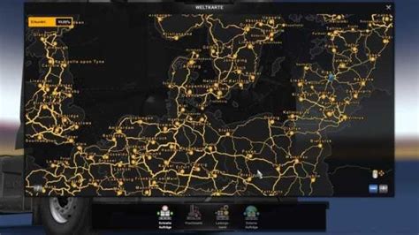 American Truck Simulator Map Without Dlc