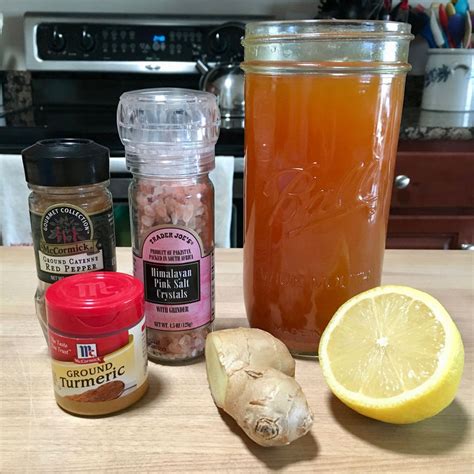 Ginger Lemon Turmeric Cayenne Detox Tea The Efficient Way
