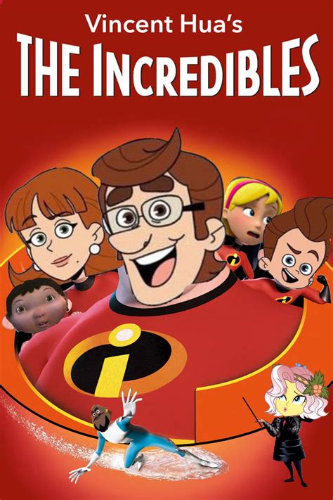 The Incredibles Vincent Hua Style Poster Remake By Allahda On Deviantart